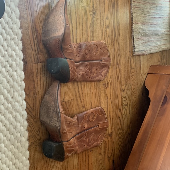 John b Stetson pointed toe leather boots! - Picture 4 of 6